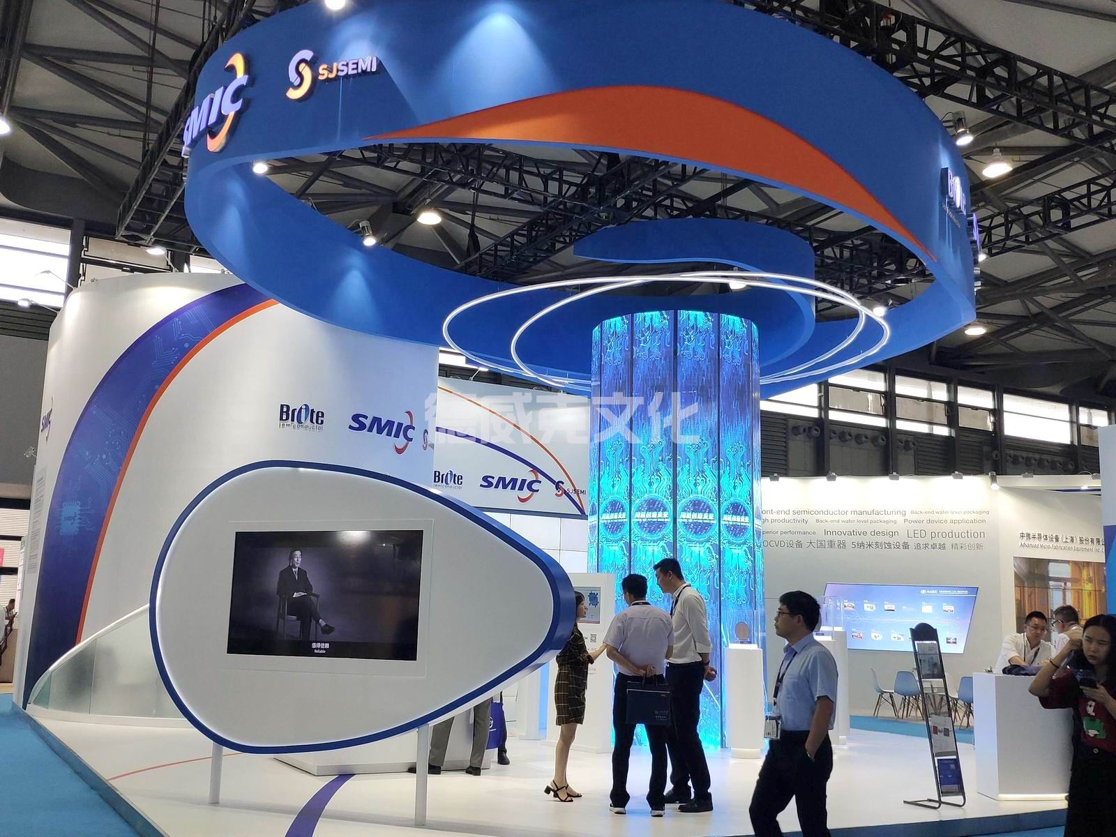中芯国际集成电路制造（上海）有限公司_全球展览设计展台搭建公司